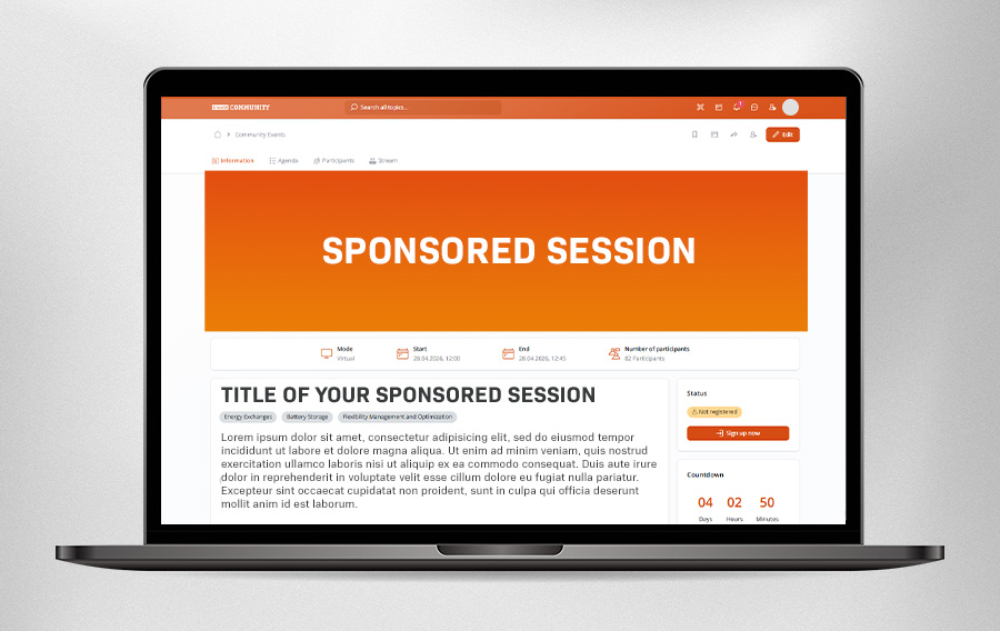 Sponsored Session
